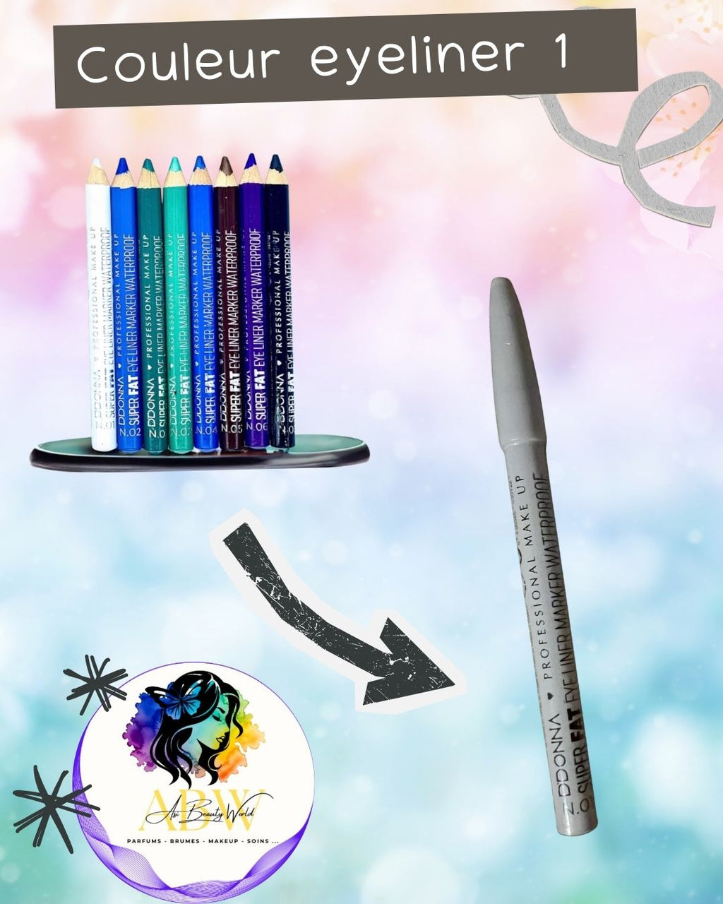 Crayon eyeliner super fat waterproof