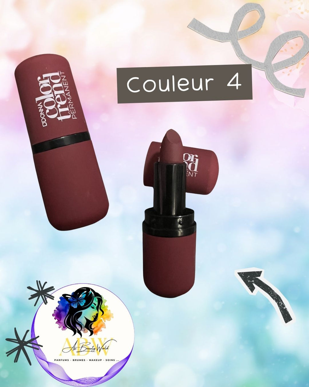 Rouge à lèvres color trend permanent - D'Donna