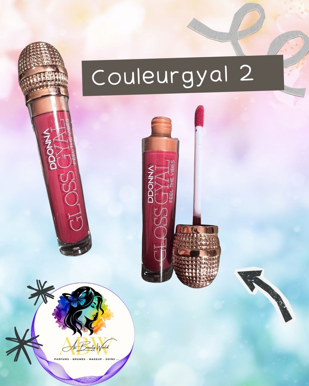Rouge à lèvres liquide "Gyal good vibes " - D'Donna