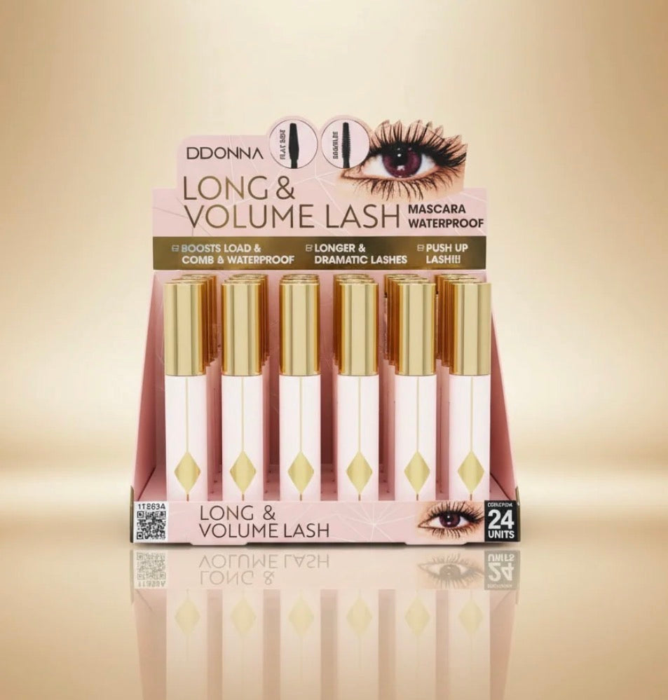 Mascara long & volume lash waterproof