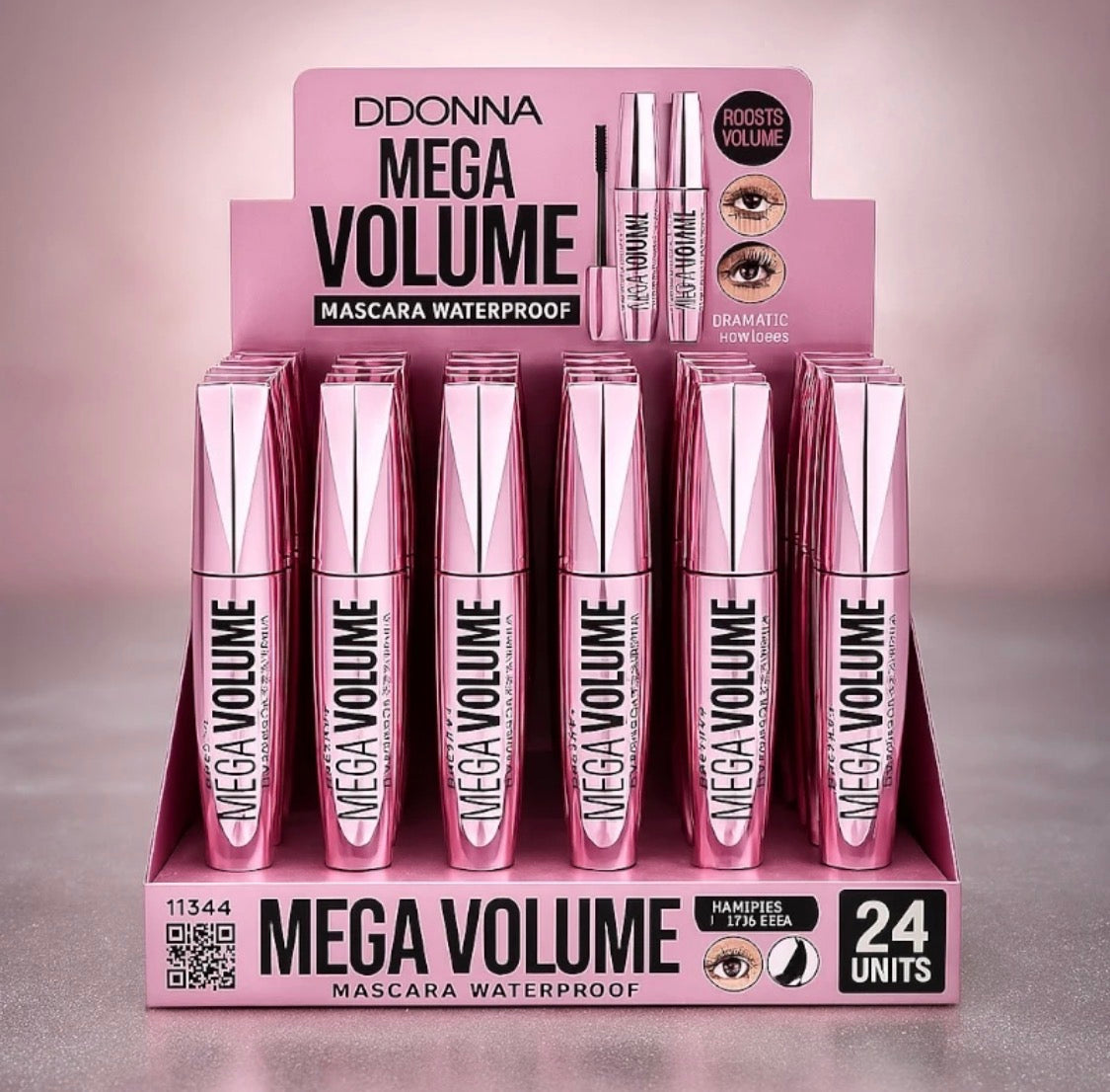 Mascara méga volume waterproof