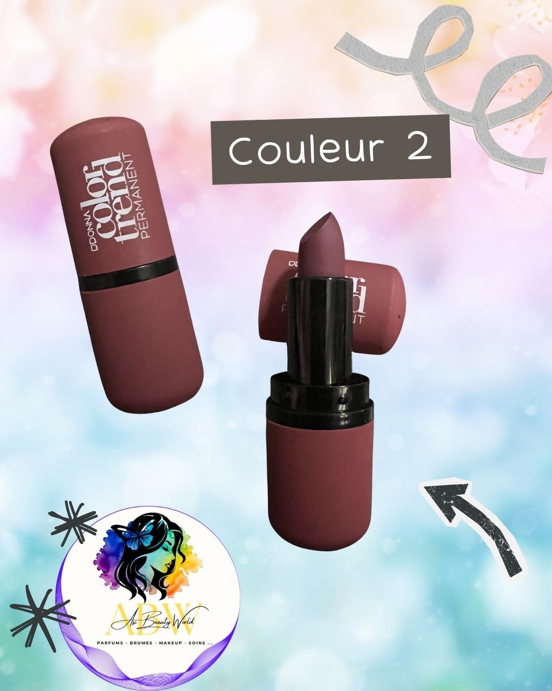 Rouge à lèvres color trend permanent - D'Donna