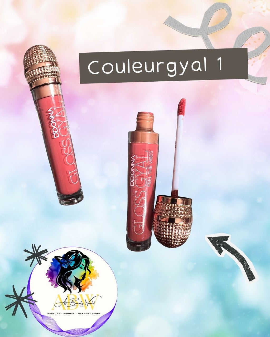 Rouge à lèvres liquide "Gyal good vibes " - D'Donna