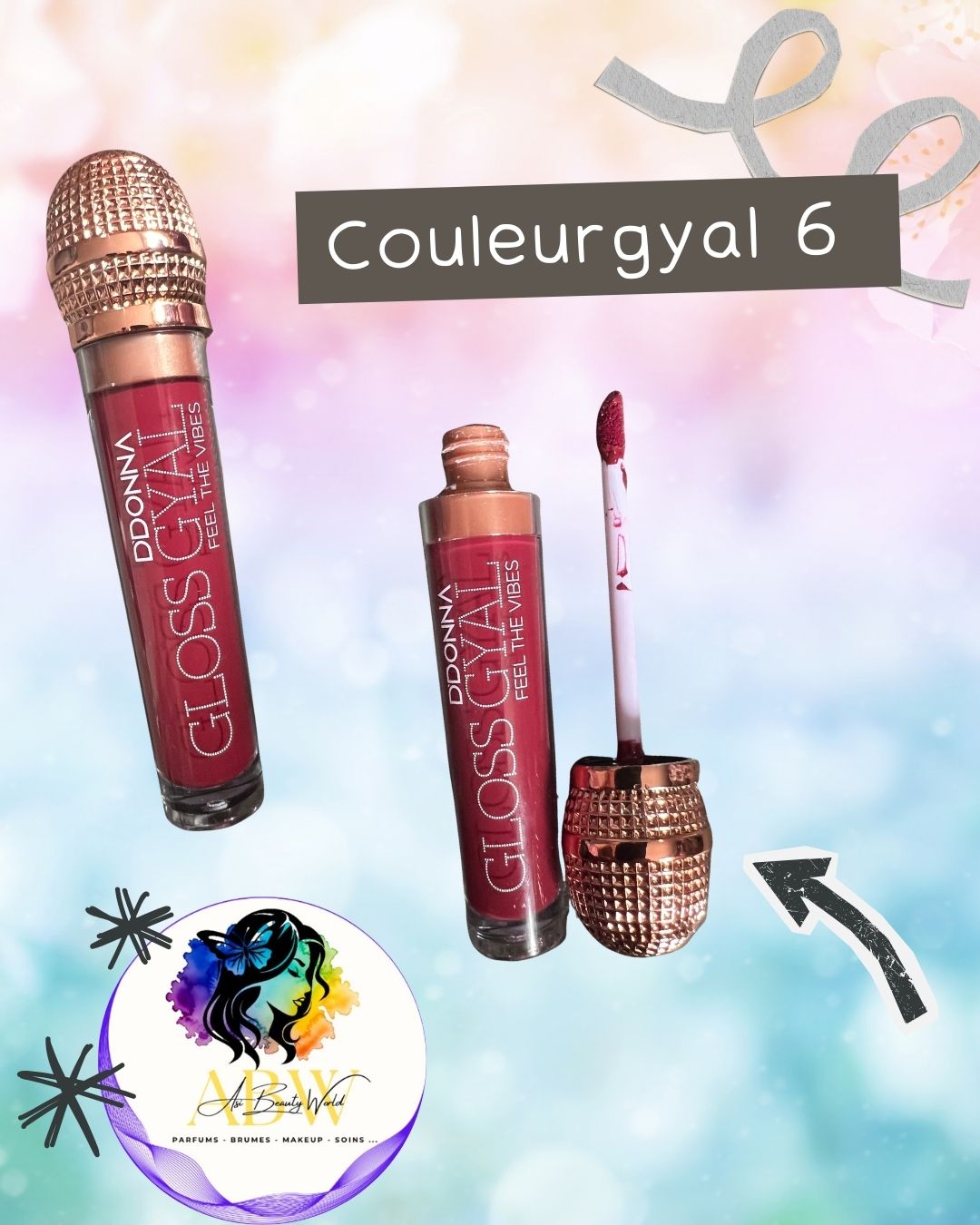 Rouge à lèvres liquide "Gyal good vibes " - D'Donna