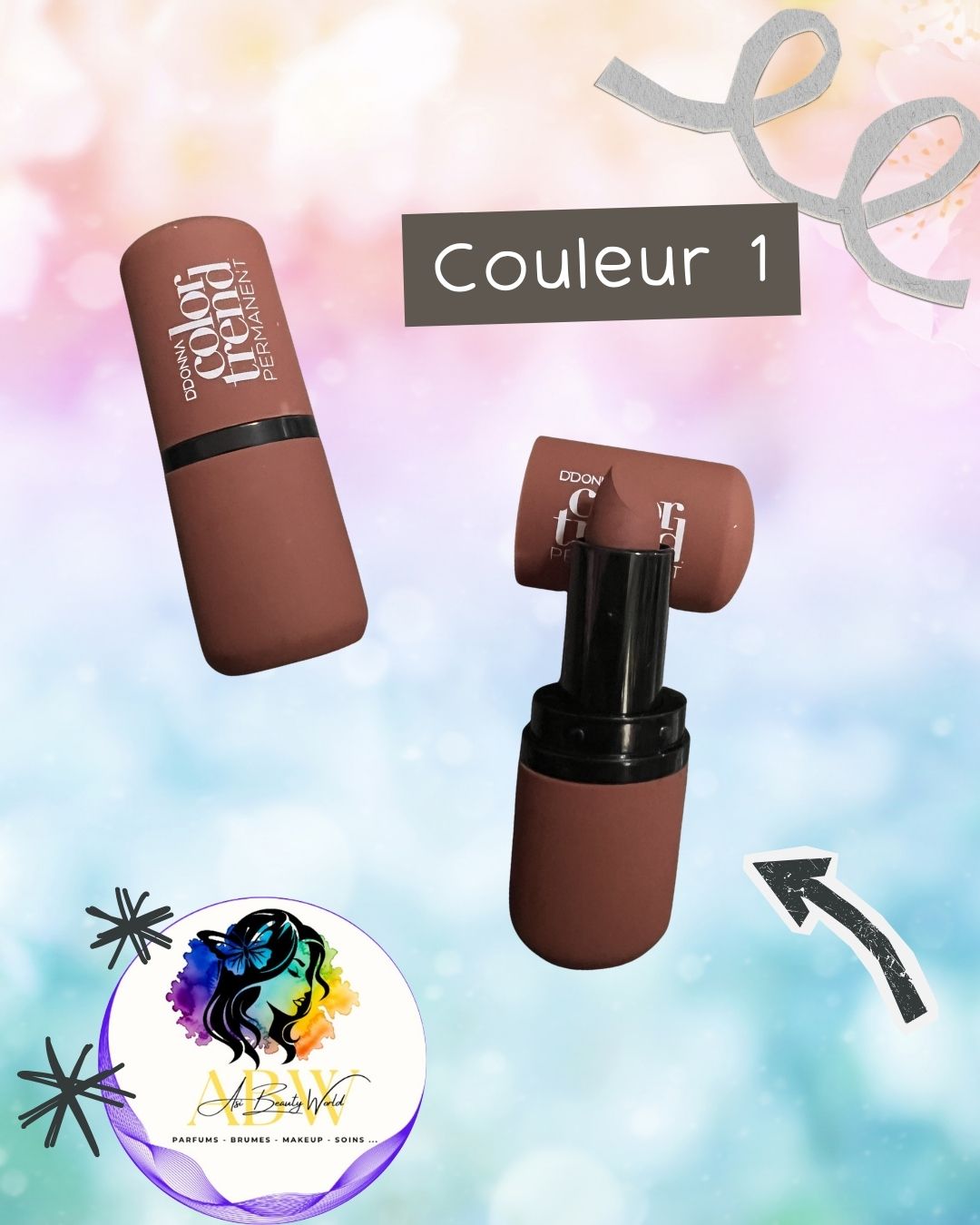 Rouge à lèvres color trend permanent - D'Donna
