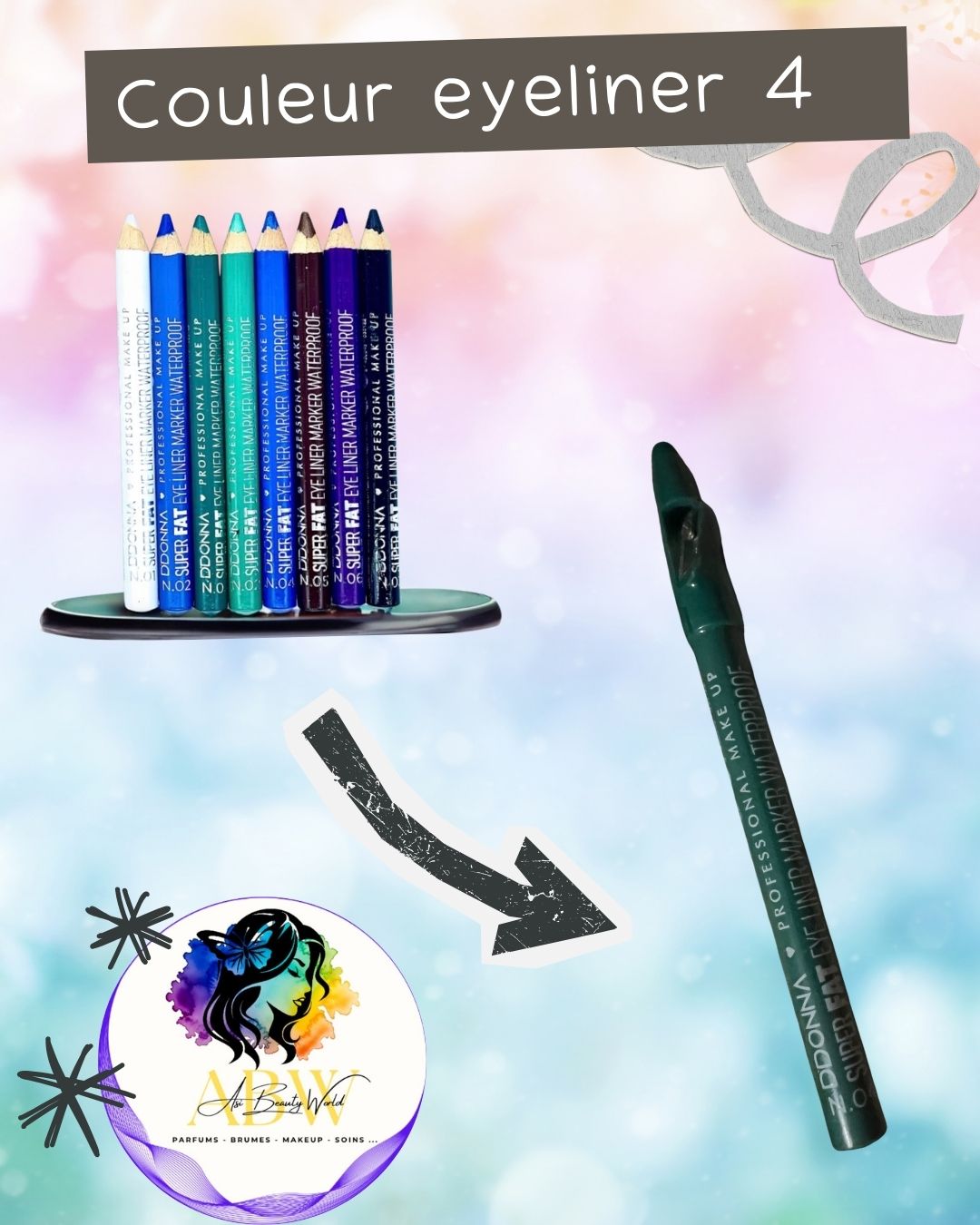 Crayon eyeliner super fat waterproof