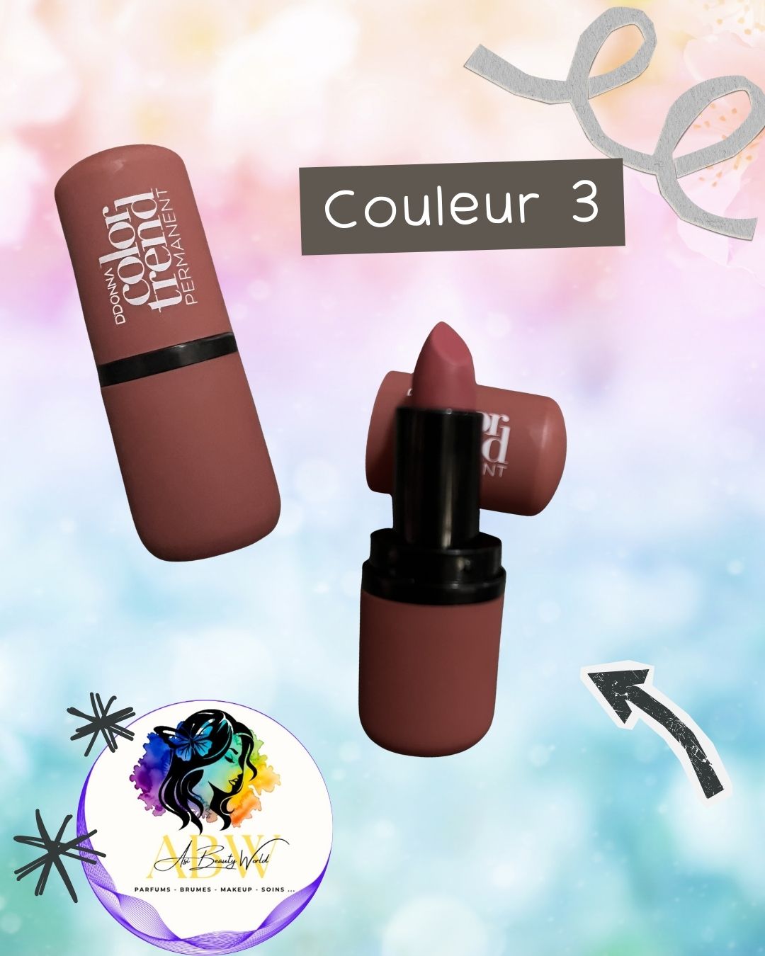 Rouge à lèvres color trend permanent - D'Donna