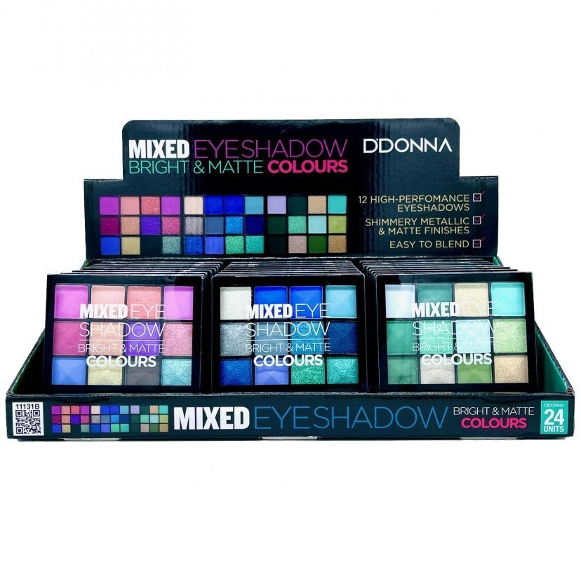 Palette de fards a paupières bright & matte colors