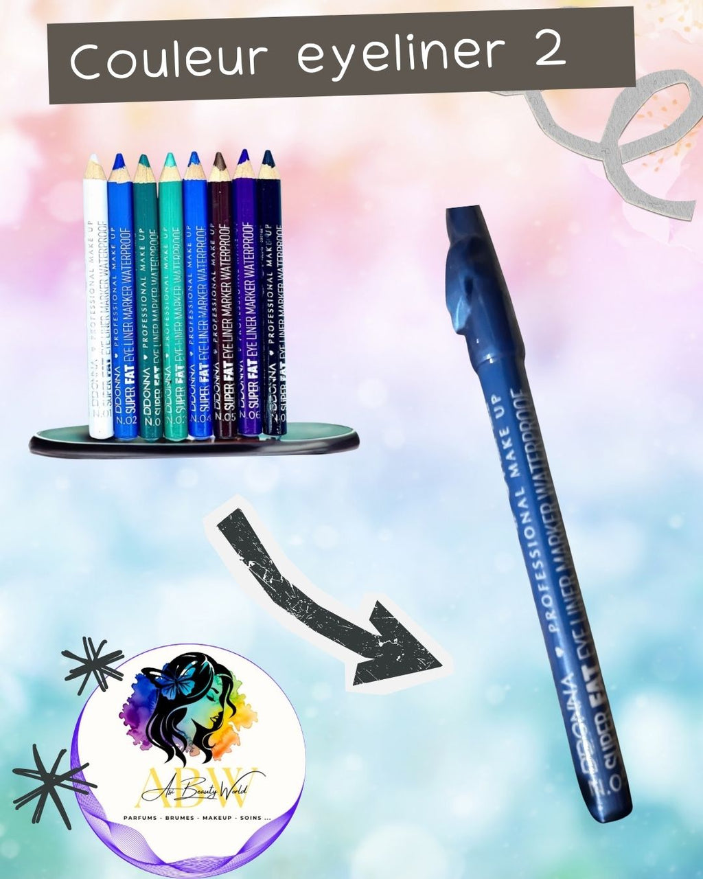 Crayon eyeliner super fat waterproof