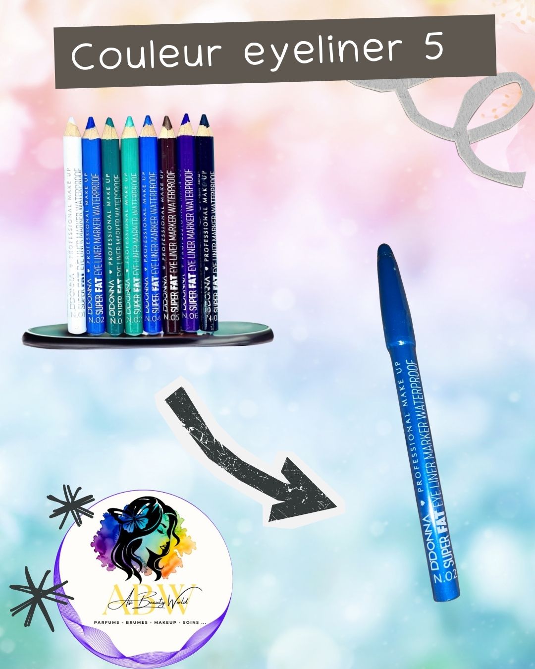 Crayon eyeliner super fat waterproof