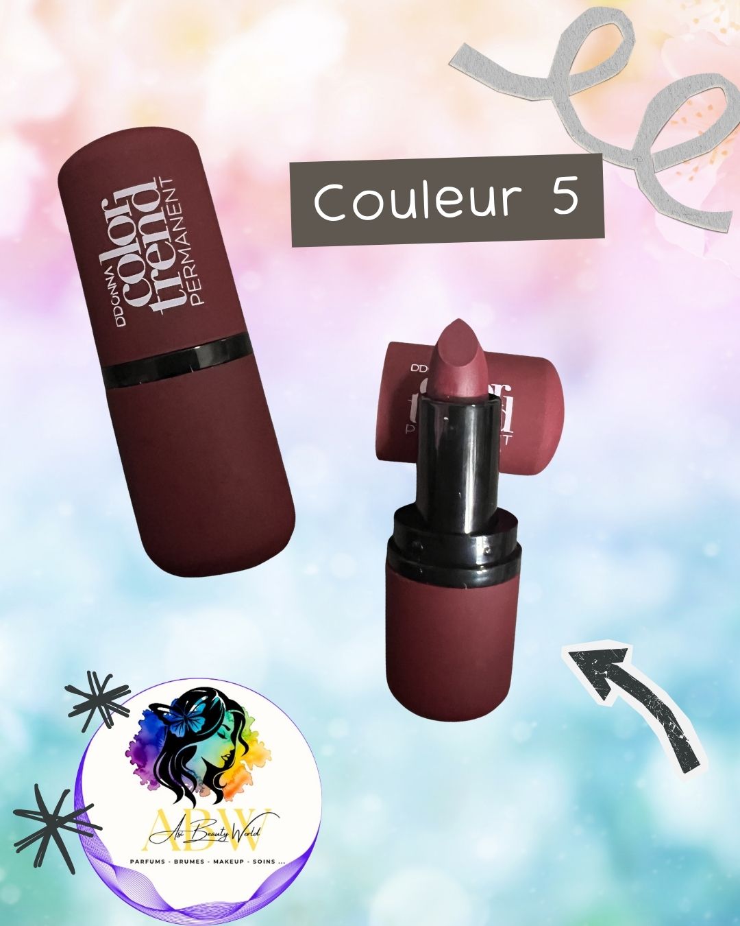 Rouge à lèvres color trend permanent - D'Donna