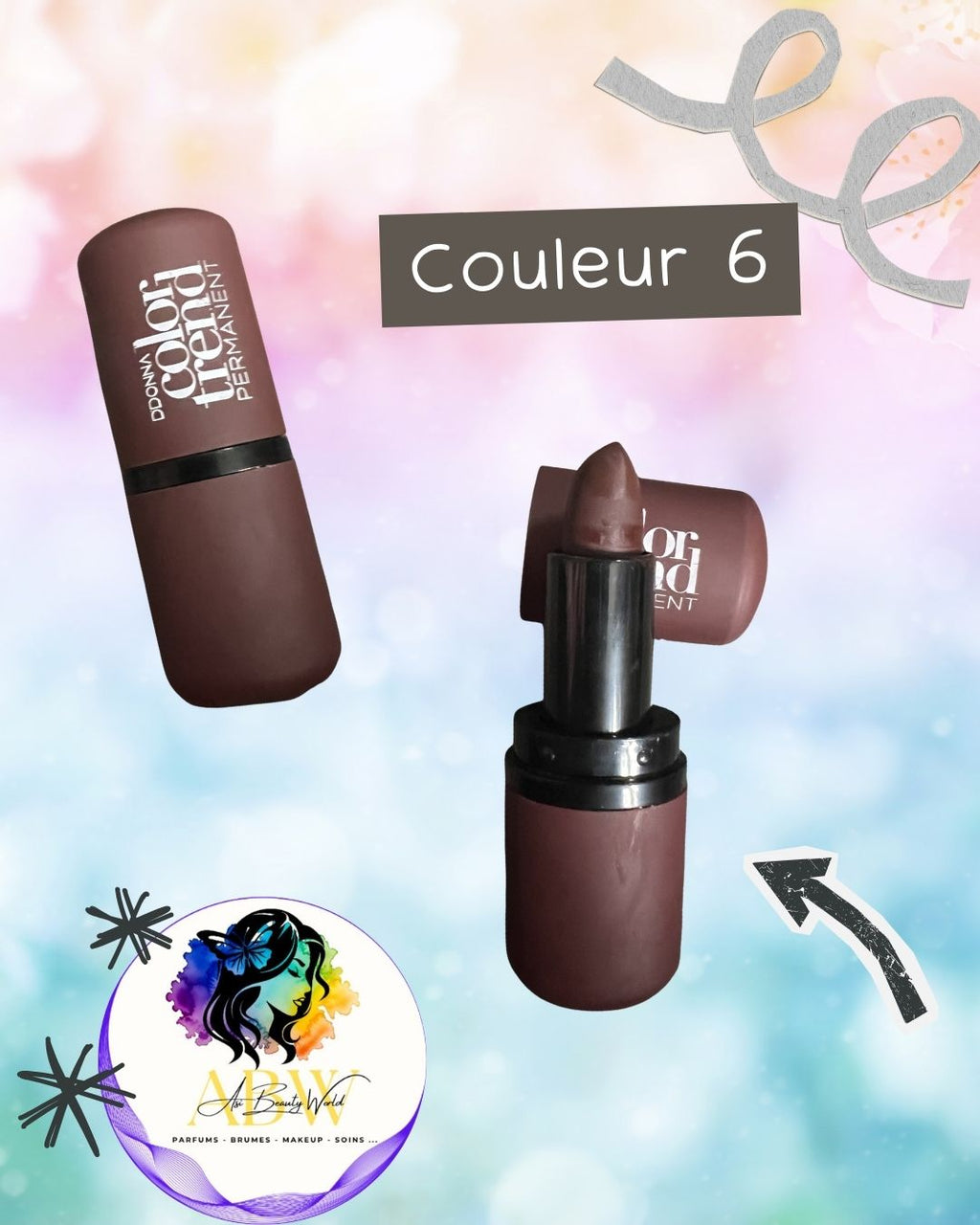 Rouge à lèvres color trend permanent - D'Donna