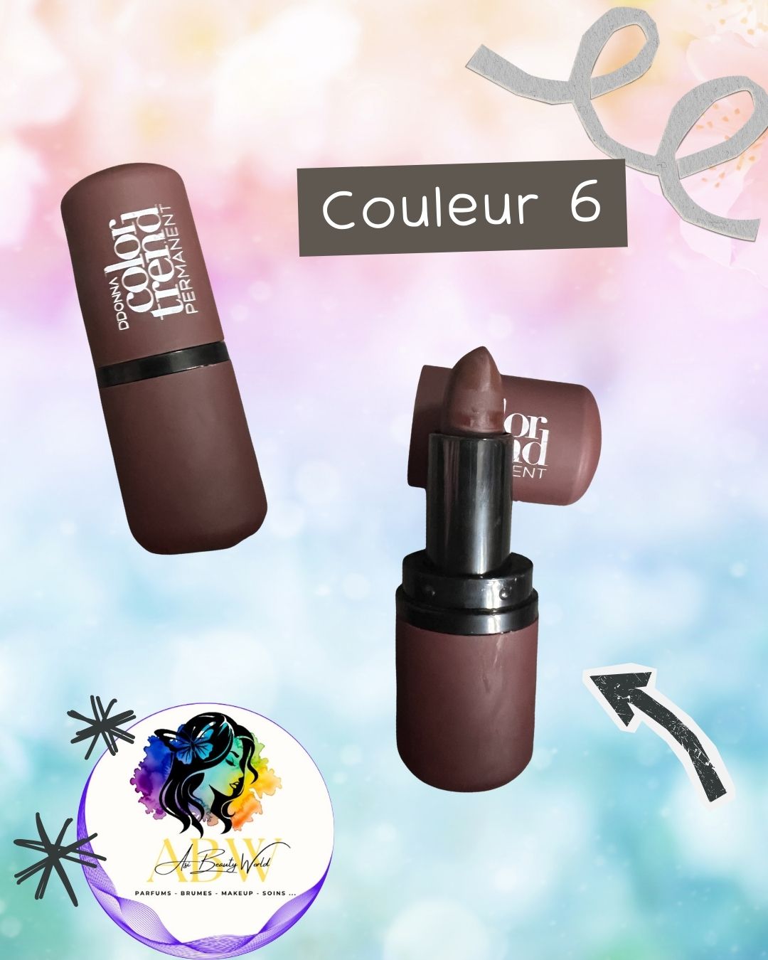 Rouge à lèvres color trend permanent - D'Donna