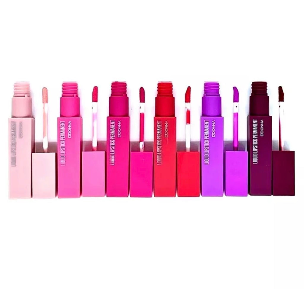 Rouge à lèvres liquide mat permanent 24h D'Donna