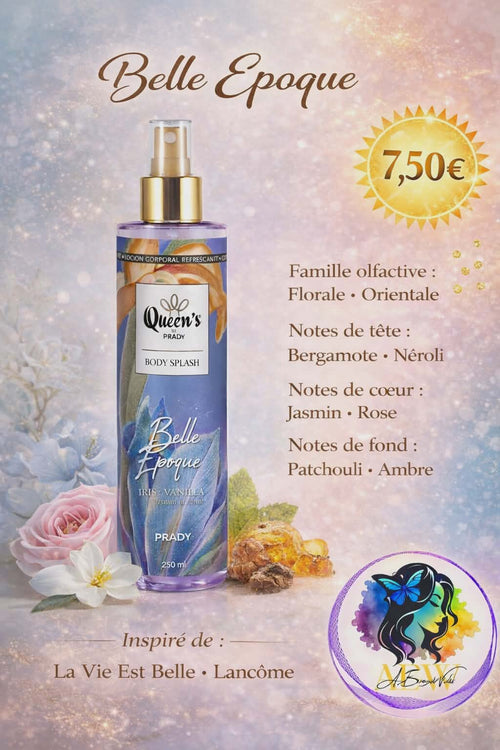 Brume corporelles parfumées "Belle Époque" - Prady 250 ml
