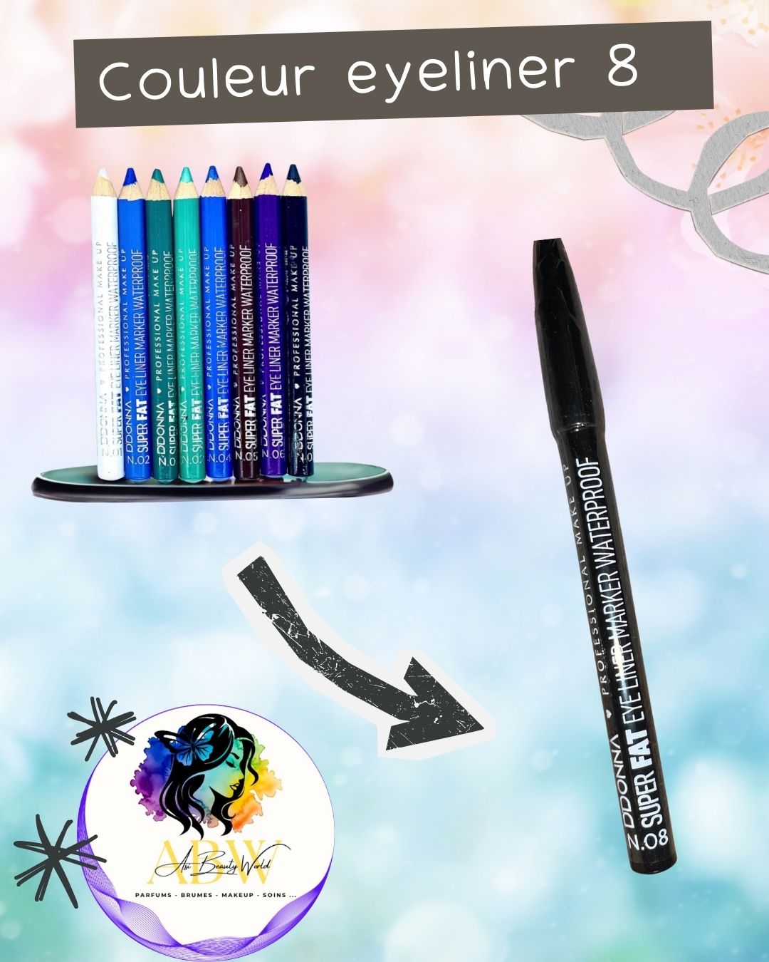 Crayon eyeliner super fat waterproof