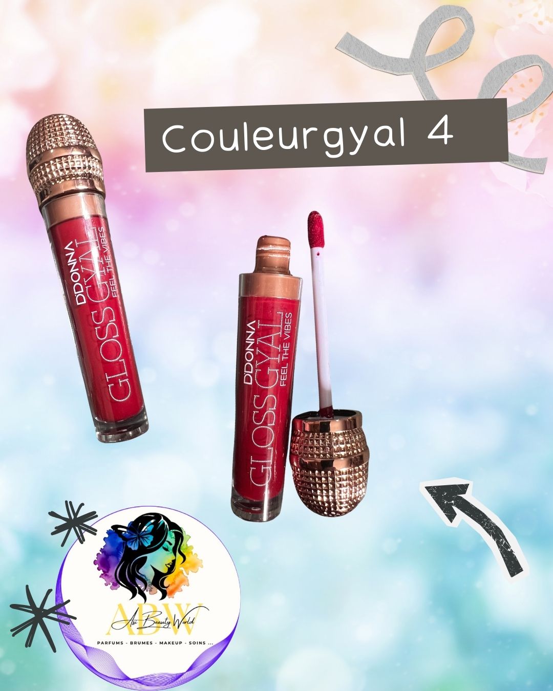 Rouge à lèvres liquide "Gyal good vibes " - D'Donna
