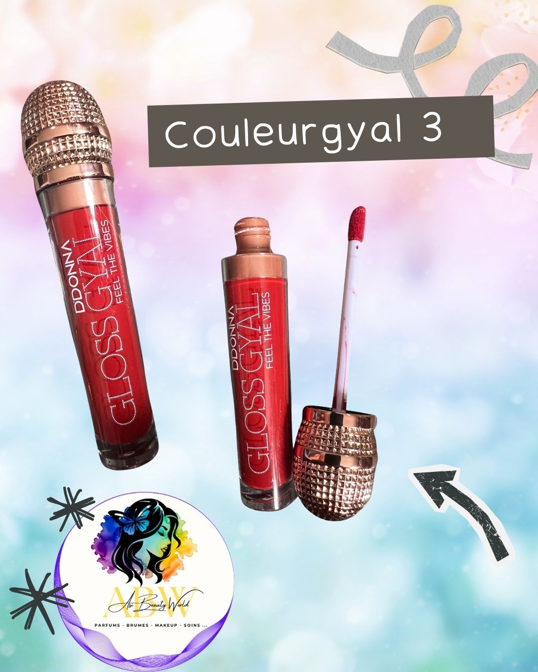 Rouge à lèvres liquide "Gyal good vibes " - D'Donna