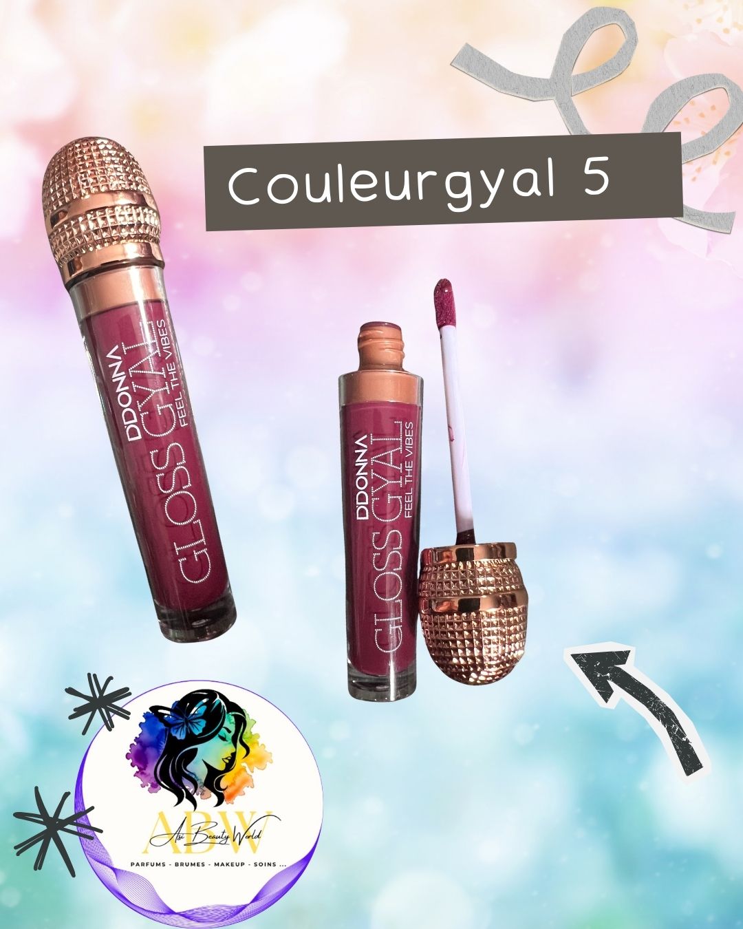 Rouge à lèvres liquide "Gyal good vibes " - D'Donna
