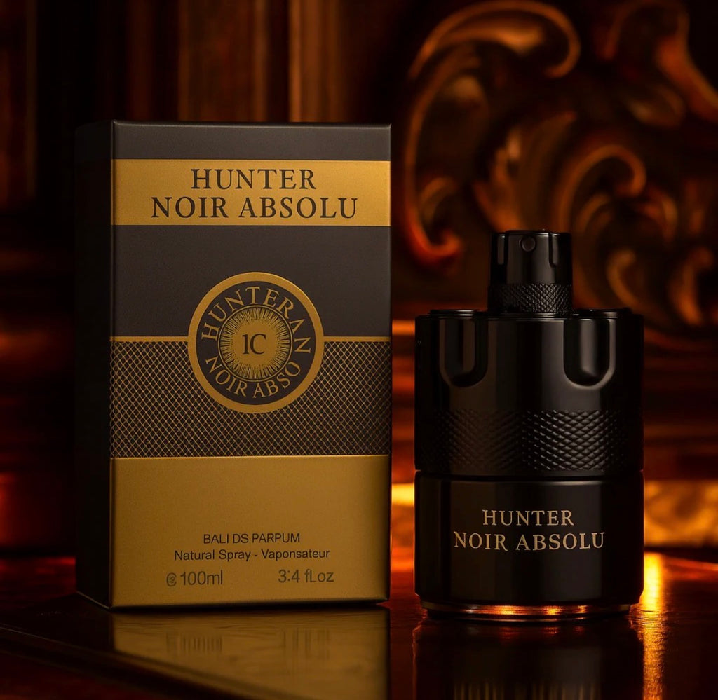 Eau de parfum homme " Hunter noir absolu " de Fragrance couture