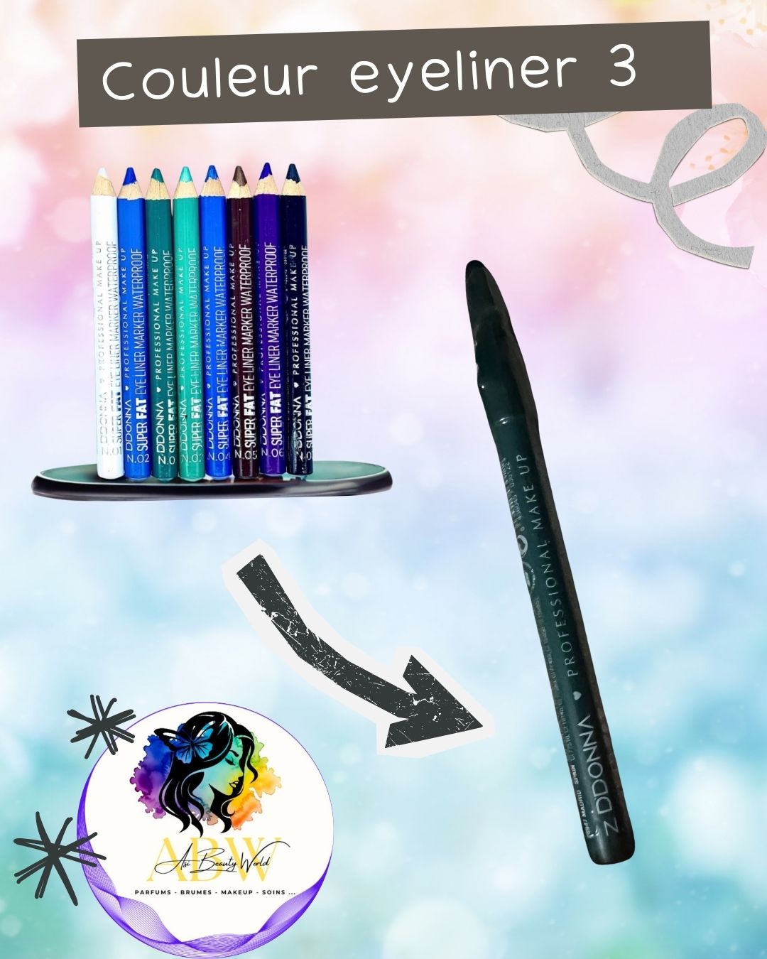 Crayon eyeliner super fat waterproof