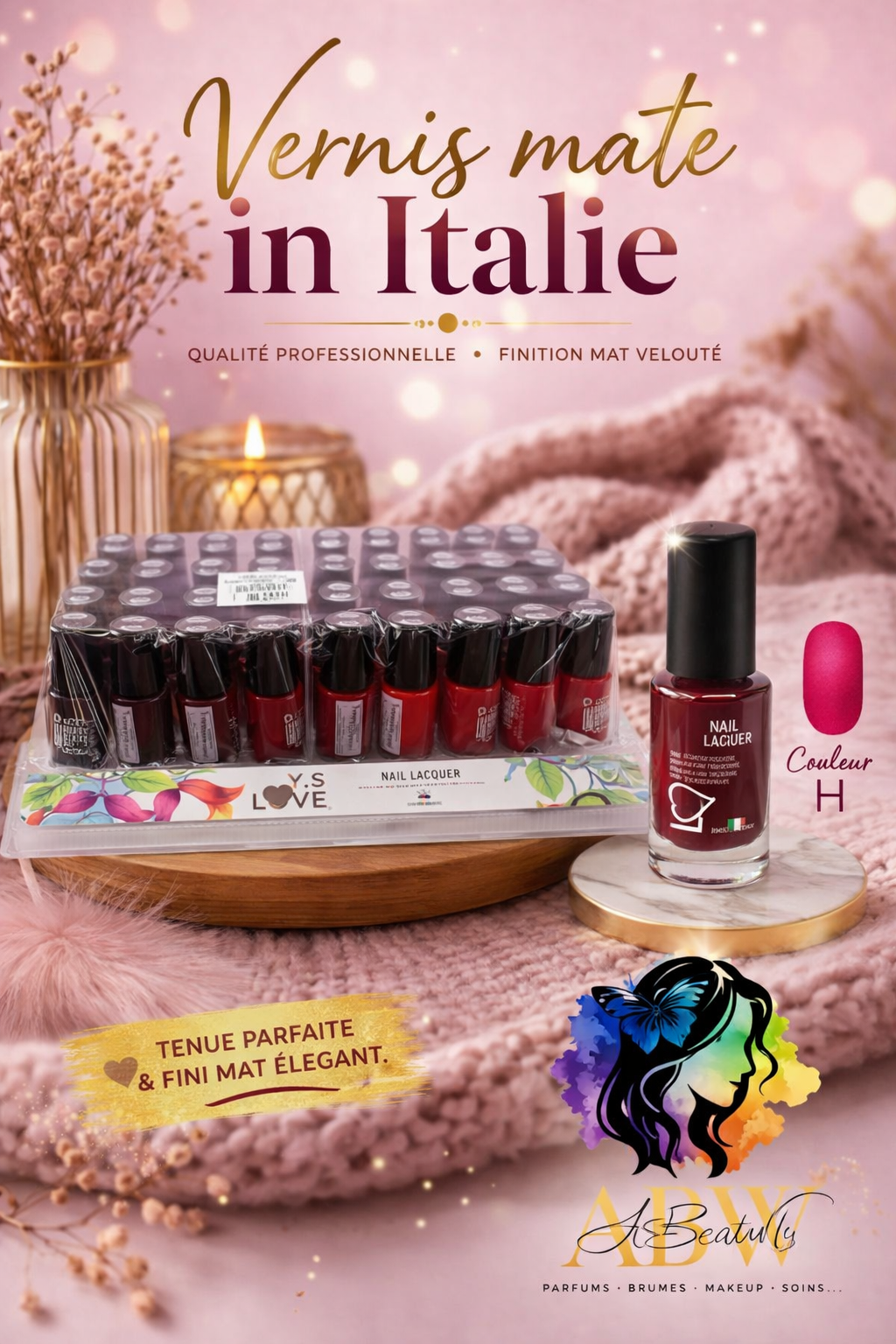 Vernis mate in Italie