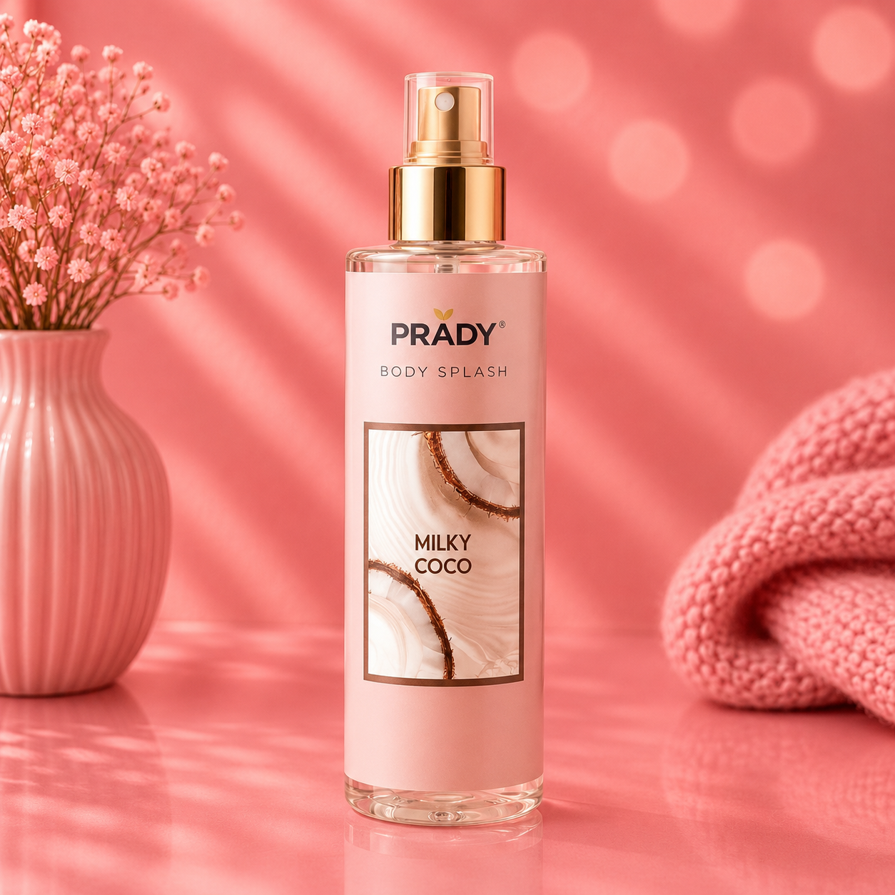 Brume corps et cheveux Milky Coco Prady