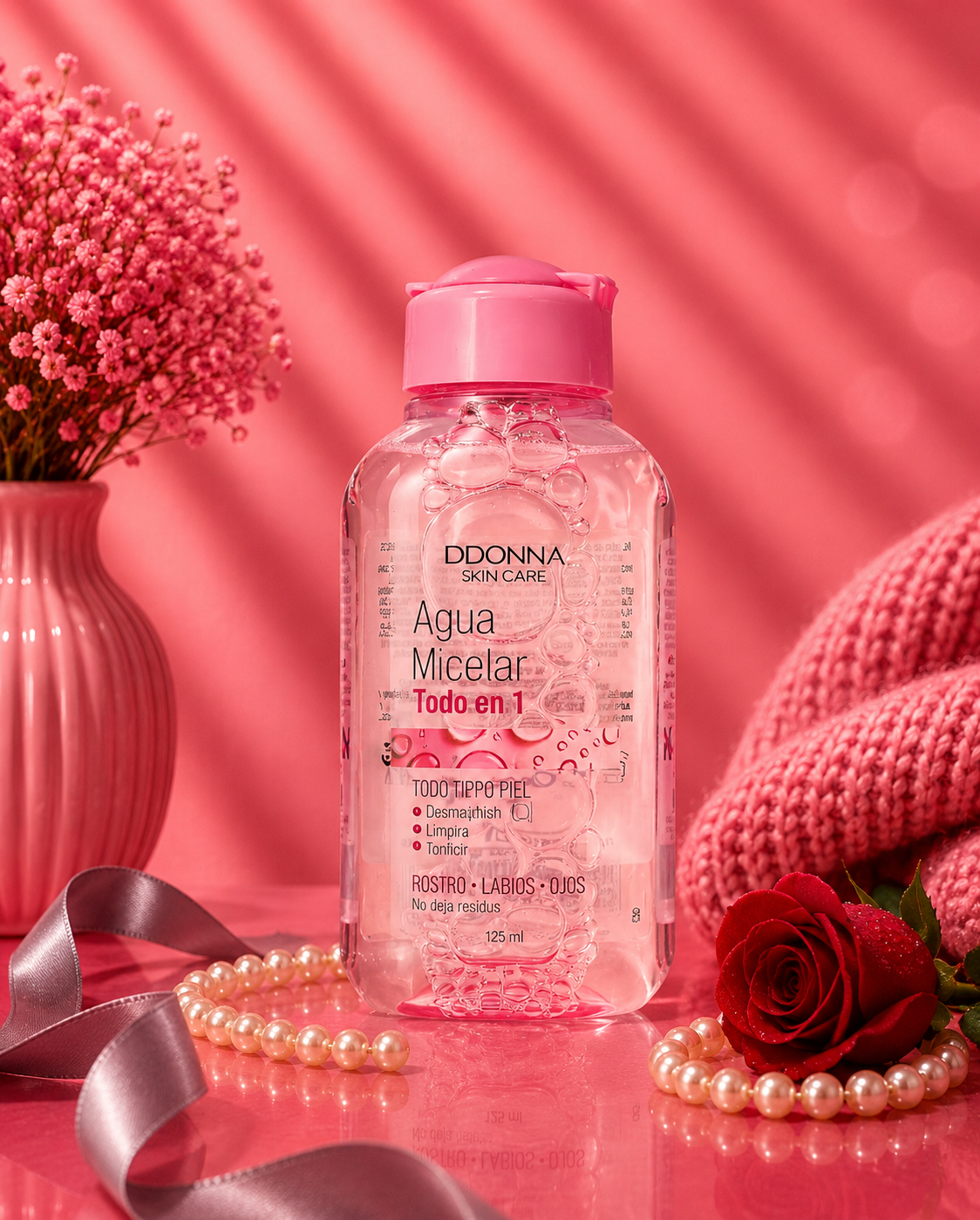 Lotion micellaire démaquillante 3 en 1