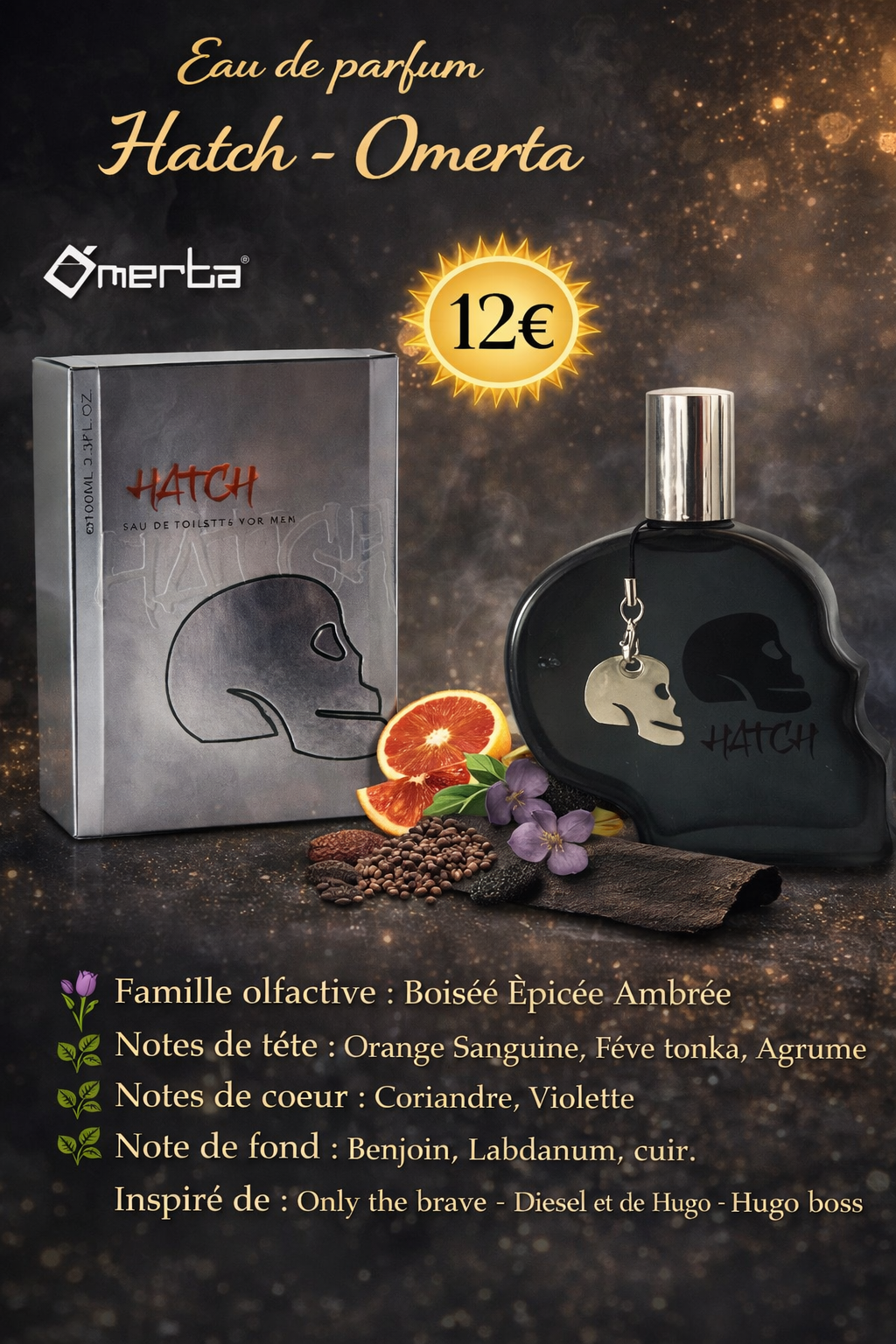 Eau de parfum Hatch - Omerta