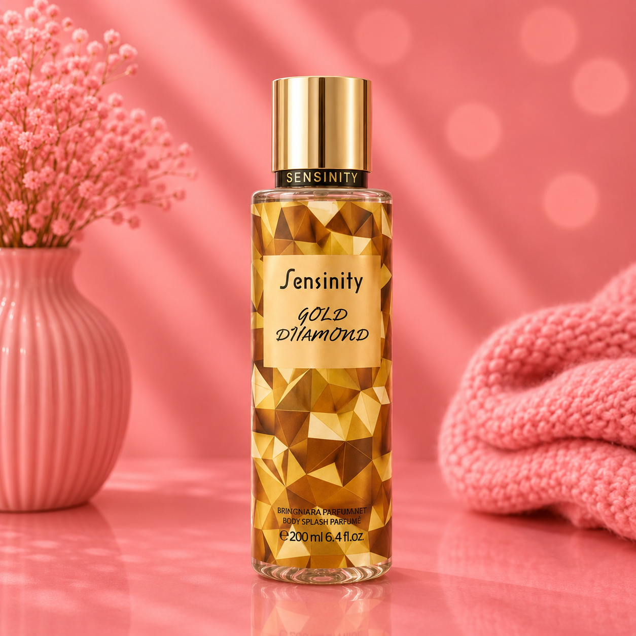 Brume corporelle parfumée Gold Diamond - Sensinity 250ml