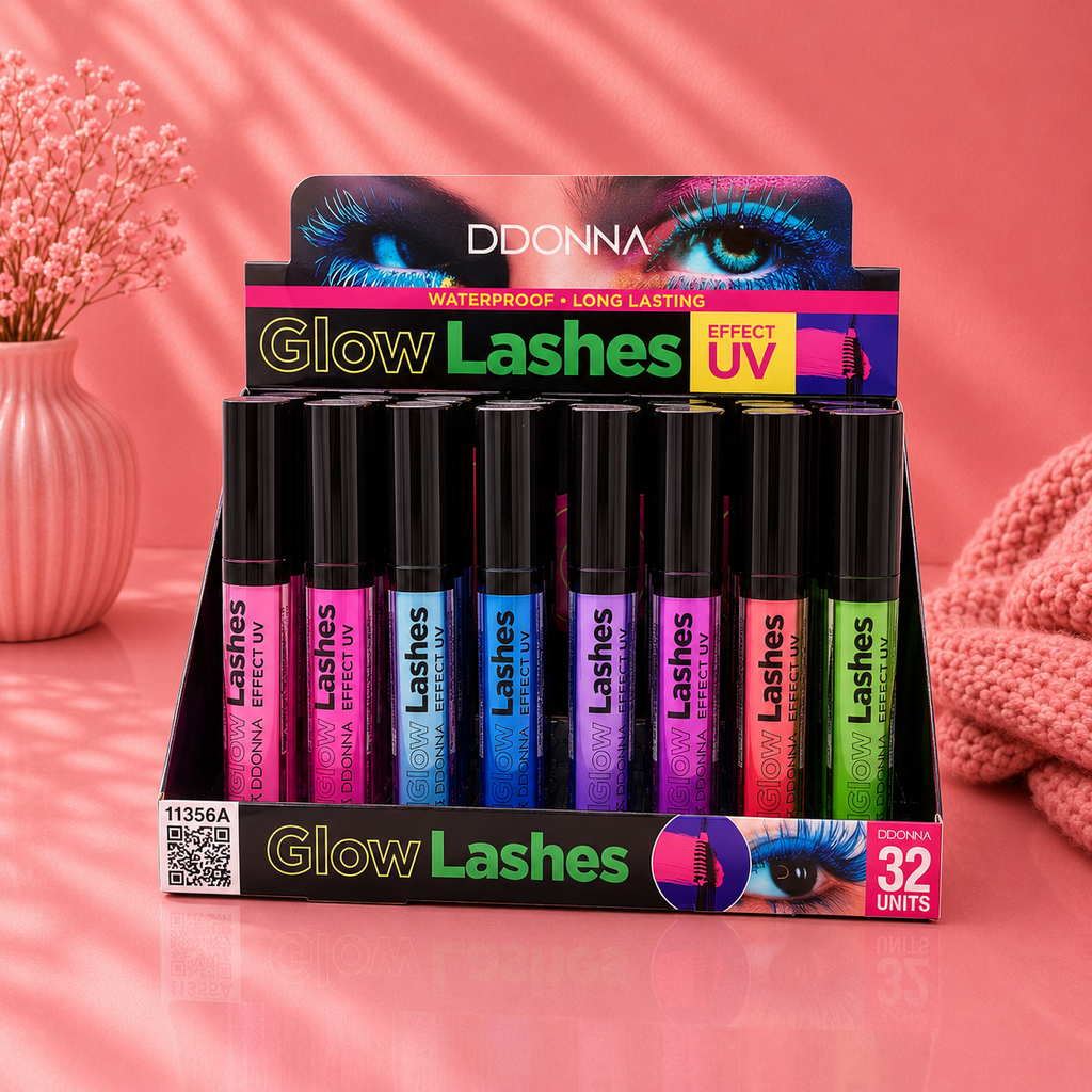 Mascara Glow lashes UV