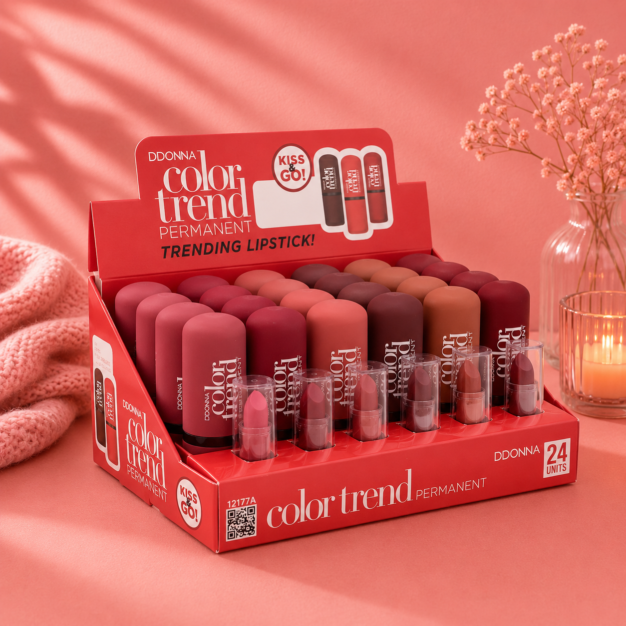 Rouge à lèvres color trend permanent - D'Donna