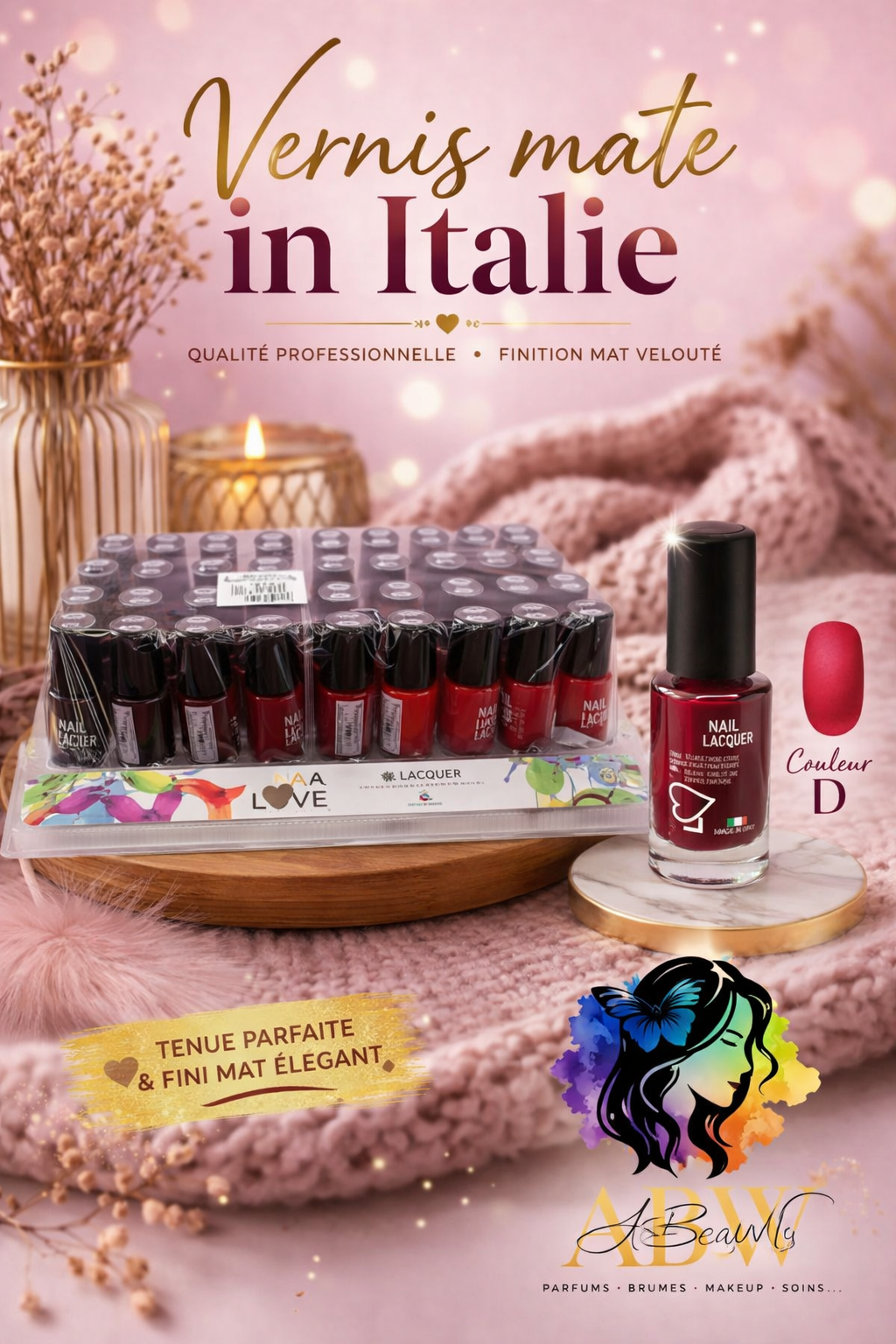 Vernis mate in Italie