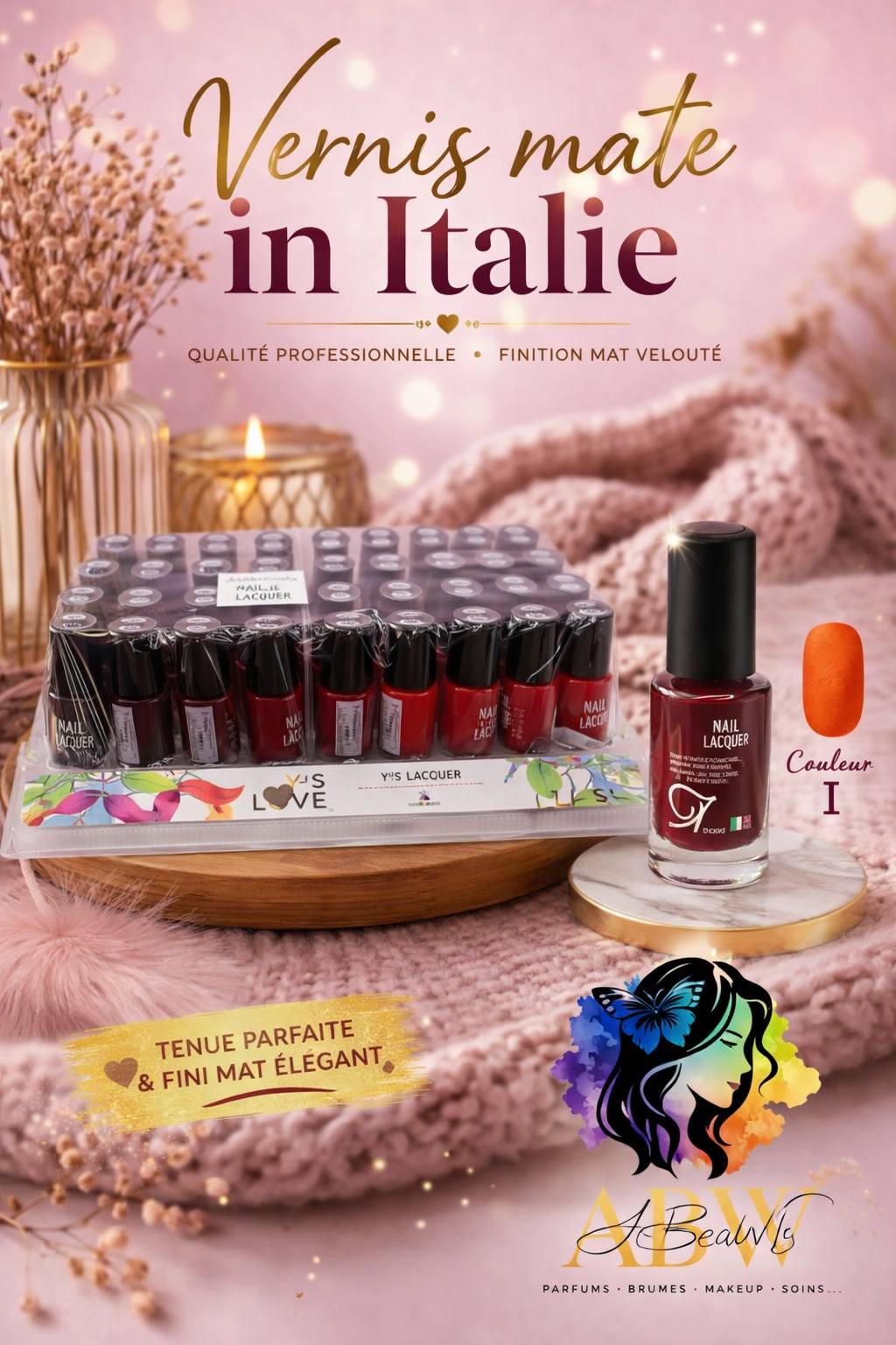 Vernis mate in Italie