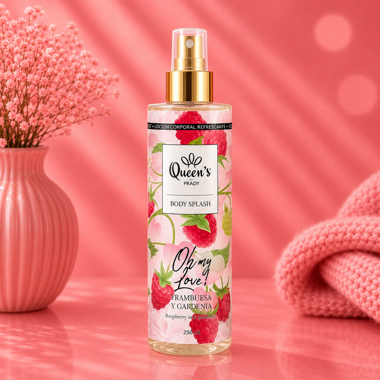 Brume corporelle parfumée Oh my Love - Prady 250ml