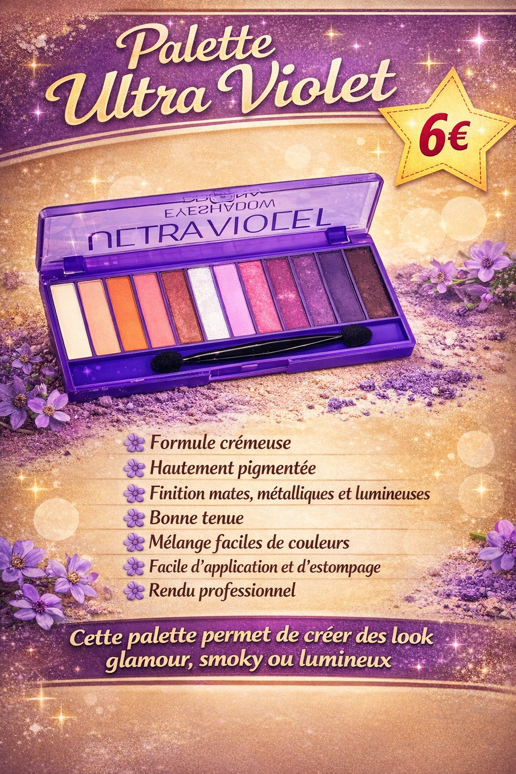 Palette ultra violet