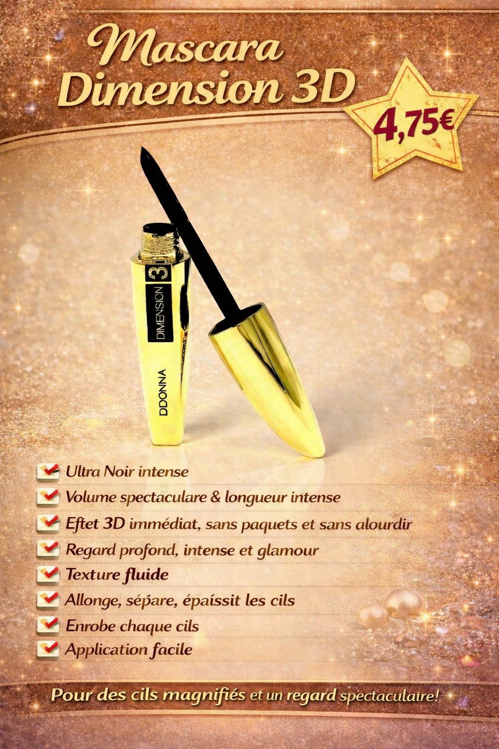 Mascara dimension 3D