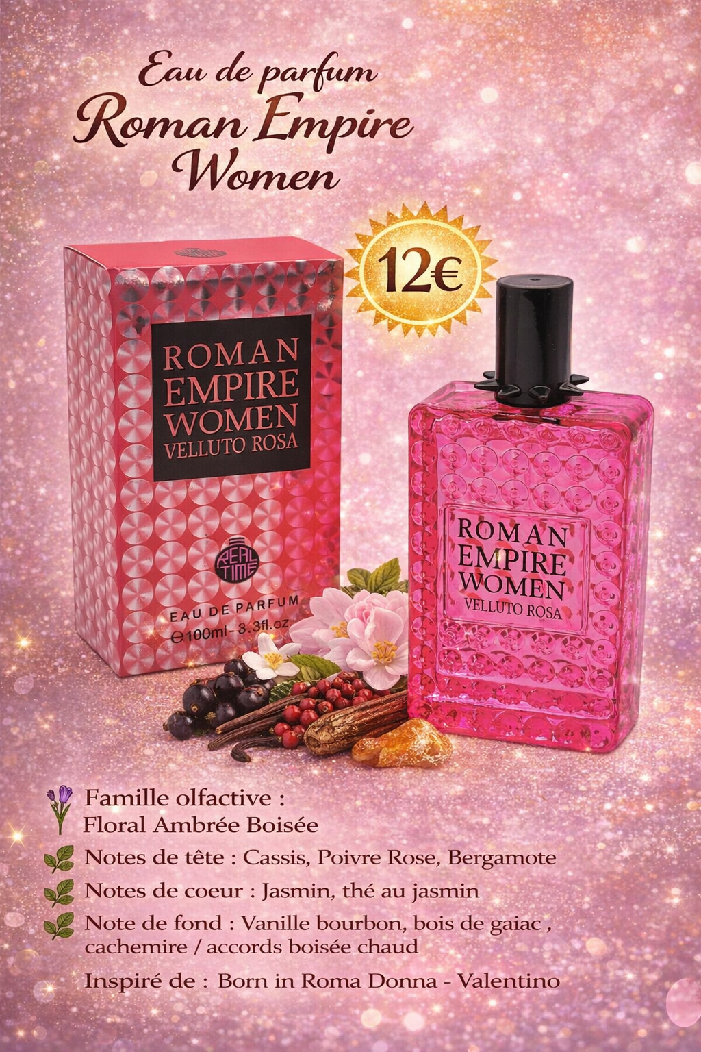 Eau de parfum Roman Empire Woman - Real Time