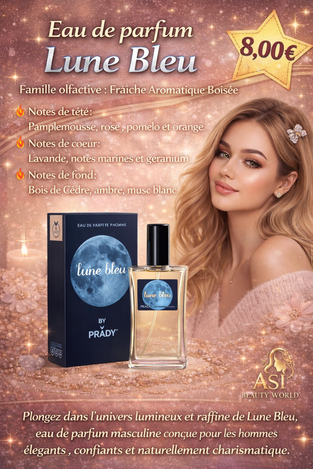 Eau de parfum Lune Bleu